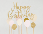 Cargar imagen en el visor de la galería, Topper Happy Birthday &amp; Globos
