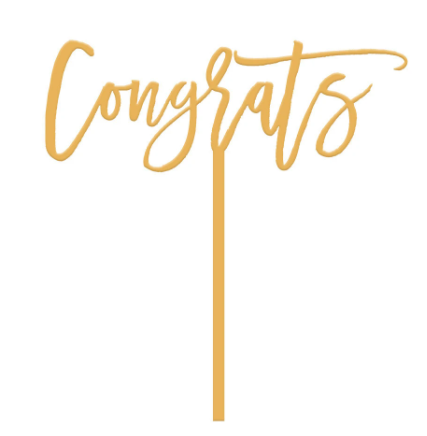 Topper Congrats